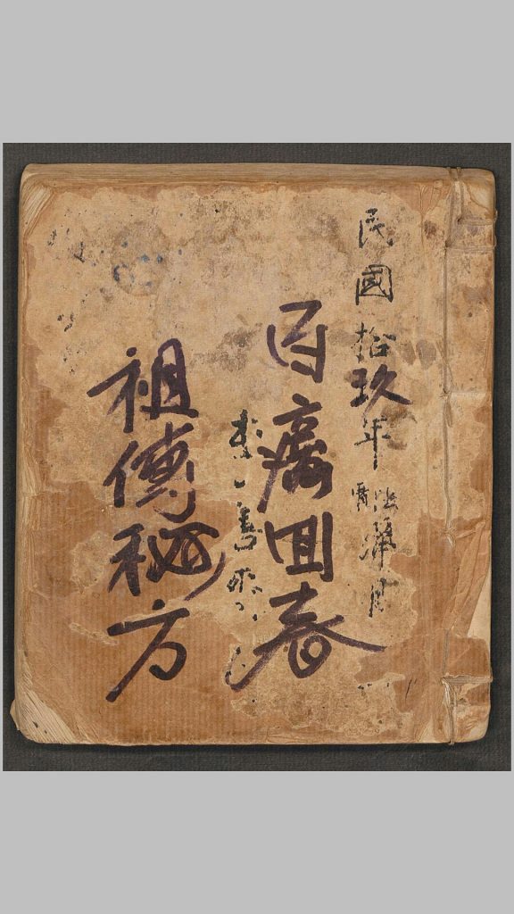 中医古籍《祖传秘方百病回春》