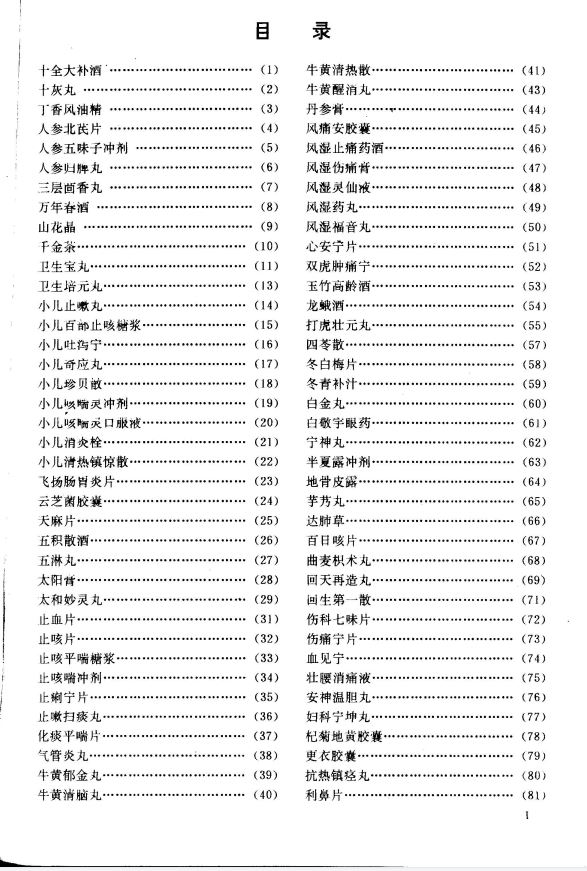 药品检验所处方