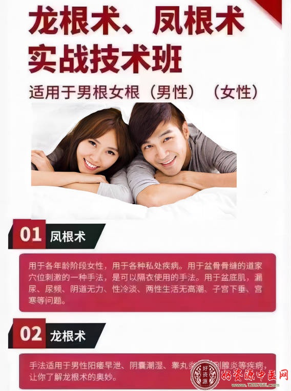 (龙）根术 （凤）根术实战技术班