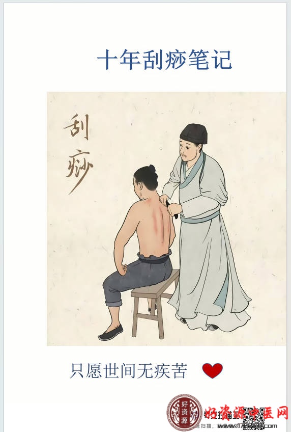 十年刮痧笔记