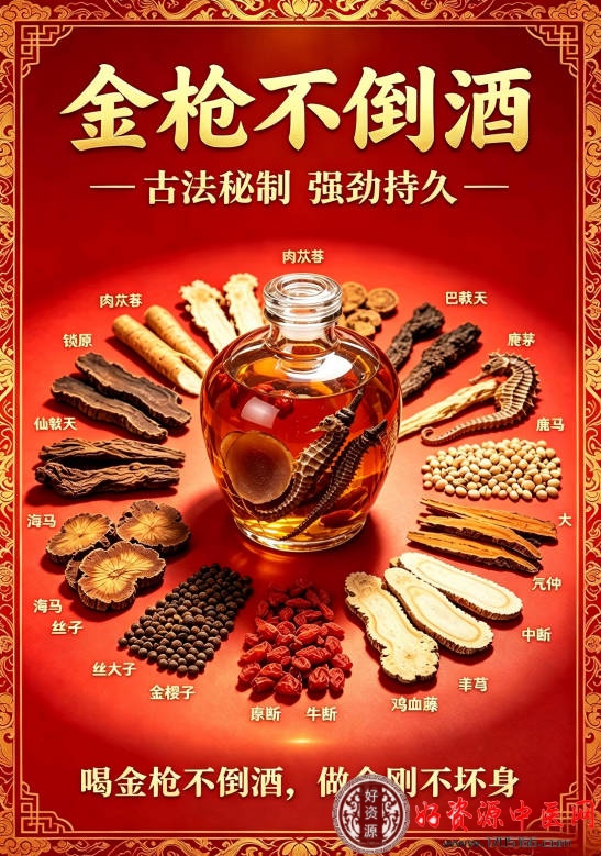 金枪不倒酒・补肾壮阳方